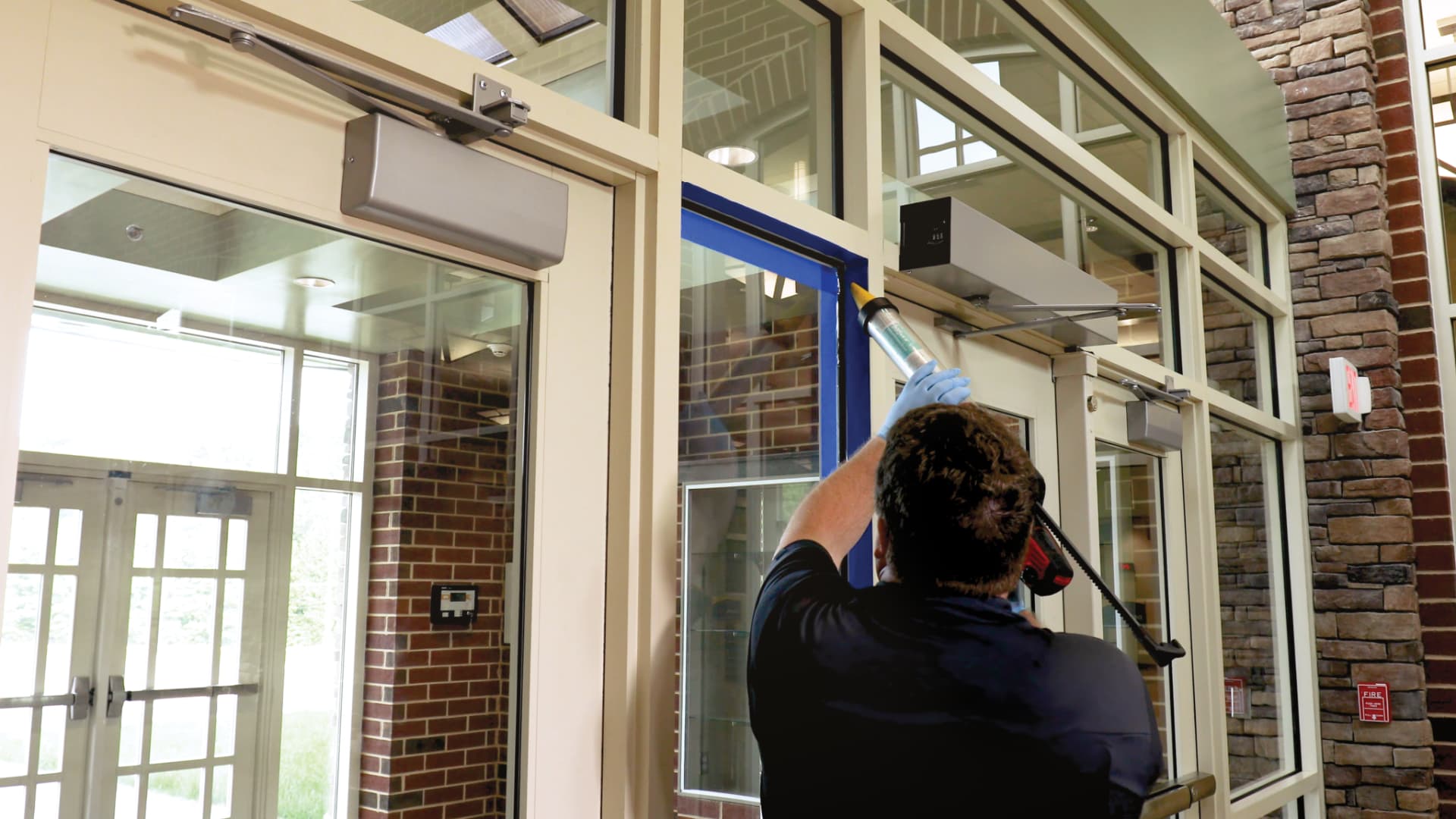 Safety & Security Window Film installation